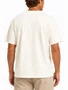 Camiseta Masculina Plano C Basic Manga Curta Estampada - Off White