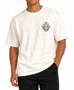 Camiseta Masculina Plano C Celestial Manga Curta Estampada - Off White