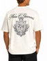 Camiseta Masculina Plano C Celestial Manga Curta Estampada - Off White
