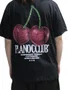 Camiseta Masculina Plano C Cherry Manga Curta Estampada - Preto