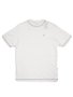 Camiseta Masculina Plano C Com Costura Colorida Manga Curta Estampada - Branco