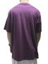 Camiseta Masculina Plano C Crown Flowers Manga Curta Estampada - Roxo