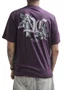 Camiseta Masculina Plano C Divine Manga Curta Estampada - Bordo 