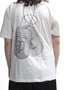 Camiseta Masculina Plano C Dogtag Manga Curta Estampada - Off White