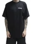 Camiseta Masculina Plano C Dogtag Manga Curta Estampada - Preto