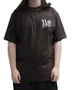 Camiseta Masculina Plano C Fly Manga Curta Estampada - Marrom