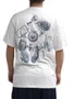 Camiseta Masculina Plano C Keychains Manga Curta Estampada - Off White