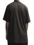 Camiseta Masculina Plano C Label Manga Curta Estampada - Marrom