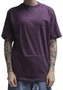 Camiseta Masculina Plano C Logo Manga Curta Estampada - Bordo