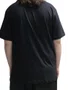 Camiseta Masculina Plano C Logo Manga Curta Estampada - Preto