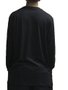 Camiseta Masculina Plano C Logo Manga Longa Estampada - Preto