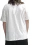 Camiseta Masculina Plano C Lone Rider Manga Curta Estampada - Off White