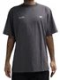 Camiseta Masculina Plano C Ring Manga Curta Estampada - Cinza