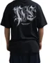 Camiseta Masculina Plano C Serpent Cotton Manga Curta Estampada - Preto