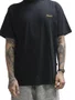 Camiseta Masculina Plano C Signature Manga Curta Estampada - Preto