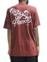 Camiseta Masculina Plano C Skate Attack Manga Curta Estampada - Bordo