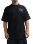 Camiseta Masculina Plano C Smoke Cotton Manga Curta Estampada - Preto