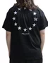 Camiseta Masculina Plano C Stars Manga Curta Estampada - Preto