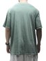 Camiseta Masculina Plano C Stone Bordado Signature Manga Curta Estampada - Verde