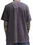 Camiseta Masculina Plano C Stone Classic Manga Curta Estampada - Bordo Estonado