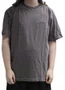 Camiseta Masculina Plano C Stone Wash Manga Curta Estampada - Marrom