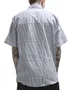 Camiseta Masculina Plano C Stripe Studios Manga Curta Estampada - Branco