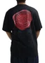 Camiseta Masculina Plano C The Seal Manga Curta Estampada - Preto