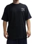 Camiseta Masculina Plano C Twice Manga Curta Estampada - Preto