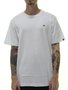 Camiseta Masculina Quiksilver Basic Embroidery Manga Curta - Branco