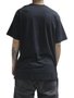 Camiseta Masculina Quiksilver Embroidery Manga Curta Estampada - Preto