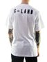 Camiseta Masculina Quiksilver G Land Type Manga Curta Estampada - Branco