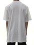 Camiseta Masculina Quiksilver M/C HI Logo Manga Curta Estampada - Branco