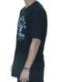 Camiseta Masculina Quiksilver Mascot Manga Curta Estampada - Preto 