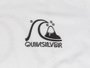 Camiseta Masculina Quiksilver The Original Manga Curta Estampada - Branco
