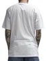 Camiseta Masculina Rc Brand Icon Manga Curta Estampada - Branco