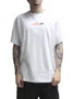 Camiseta Masculina Rc Script Signature Manga Curta Estampada - Branco