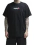 Camiseta Masculina Rc Script Signature Manga Curta Estampada - Preto