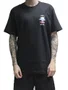 Camiseta Masculina Rc Search Icon Manga Curta Estampada - Preto