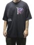 Camiseta Masculina Respect 3D DTF Oversized - Preto