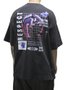 Camiseta Masculina Respect 3D DTF Oversized - Preto