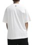 Camiseta Masculina Respect Bandana Ninja DTF Oversized Manga Curta Estampada - Off White