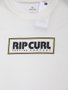 Camiseta Masculina Rip Curl Big Mumma Icon Manga Curta Estampada - Off White