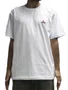 Camiseta Masculina Rip Curl Corporate Manga Curta Estampada - Branco
