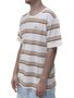 Camiseta Masculina Rip Curl Especial Plain Stripe Manag Curta Estampada - Off White