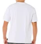 Camiseta Masculina Rip Curl Inner Vision Blast Over Manga Curta Estampada - Branco