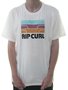 Camiseta Masculina Rip Curl New Hey Mumma Manga Curta Estampada - Bege