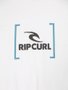 Camiseta Masculina Rip Curl New Icon 10M Manga Curta Estampada - Branco