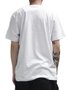 Camiseta Masculina Rip Curl New Icon Manga Curta Estampada - Branco