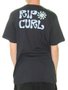 Camiseta Masculina Rip Curl Psych Manga Curta Estampada - Preto