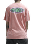 Camiseta Masculina Rip Curl Raw Energt Sloth Manga Curta Estampada - Rosa
